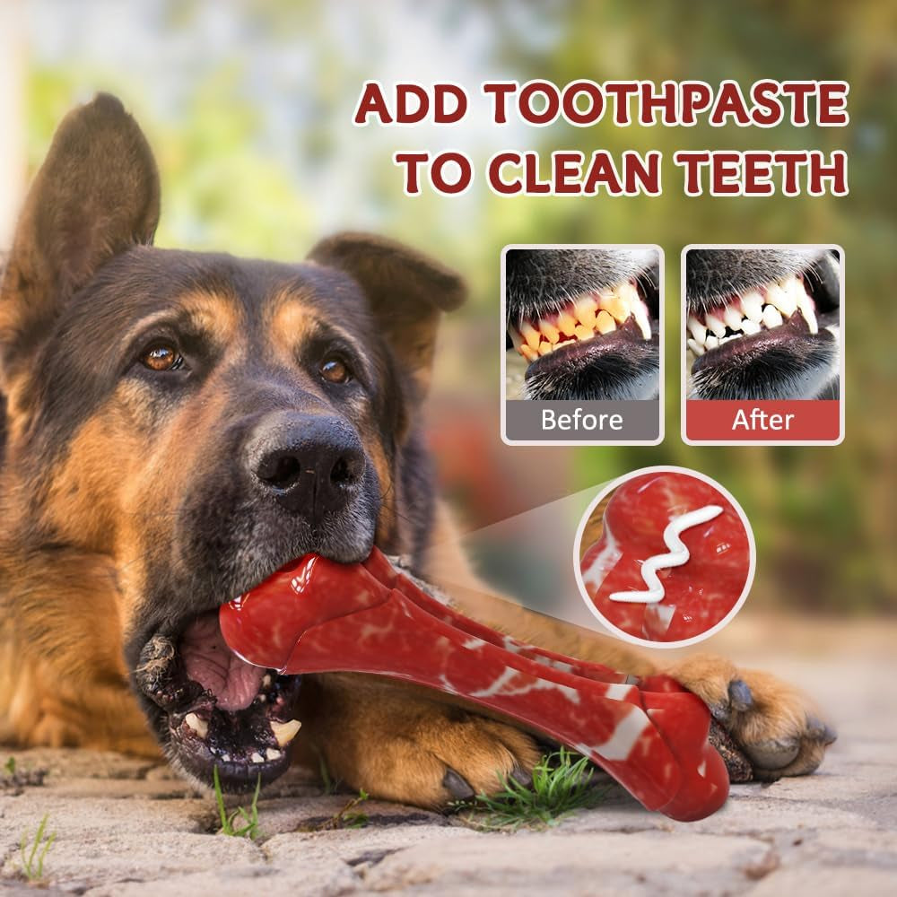 Dog Toys for Aggressive Chewers Large Dogs Indestructible Dog Chew Toys Tough Ny