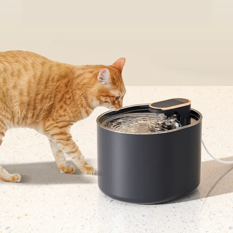 3000Ml Cat Water Fountain Ultra-Quiet Pet Cat Water Dispenser&Burnout Prevention Pump Automatic Cat Drinker Pet Supplies