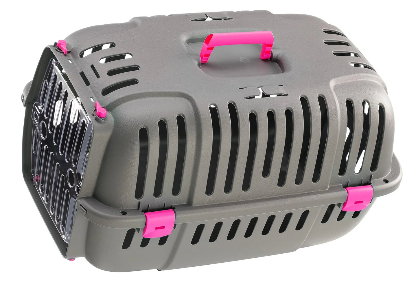 Jet Pet Carrier: Value Dog Carrier Suitable for "XS" Dog Breeds & Small Cats, 22L X 14.5W X 13H , Fuchsia