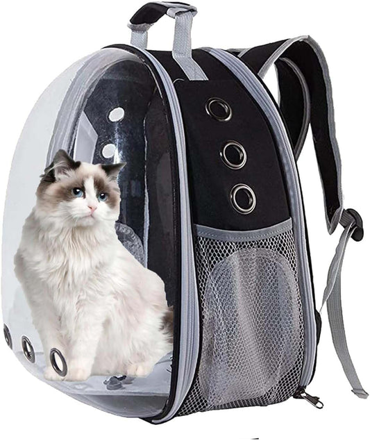 Cat Backpack Carrier Dog Carriers for Small Dogs Carrier Cat Bag Pet Carrier for Cat Carrier Backpack Cat Supplies Cat Travel Carrier Small Pet Carrier Airline Approved Dog Carrier, Black