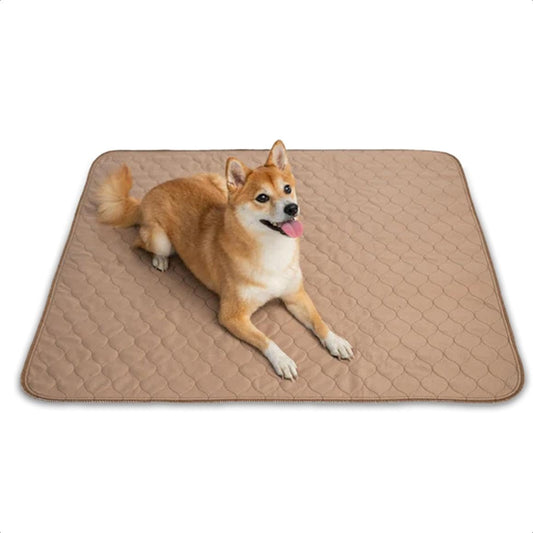 Reusable Dog Pee Pads - Dogs Waterproof Training Pads - Washable & Sanitary - Rounded Corners - Laminated, Lightweight, Durable - Pet Essentials Puppy Training, Whelping - 60" X 60"