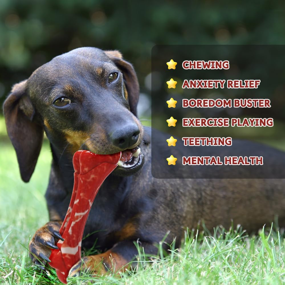 Dog Toys for Aggressive Chewers Large Dogs Indestructible Dog Chew Toys Tough Ny
