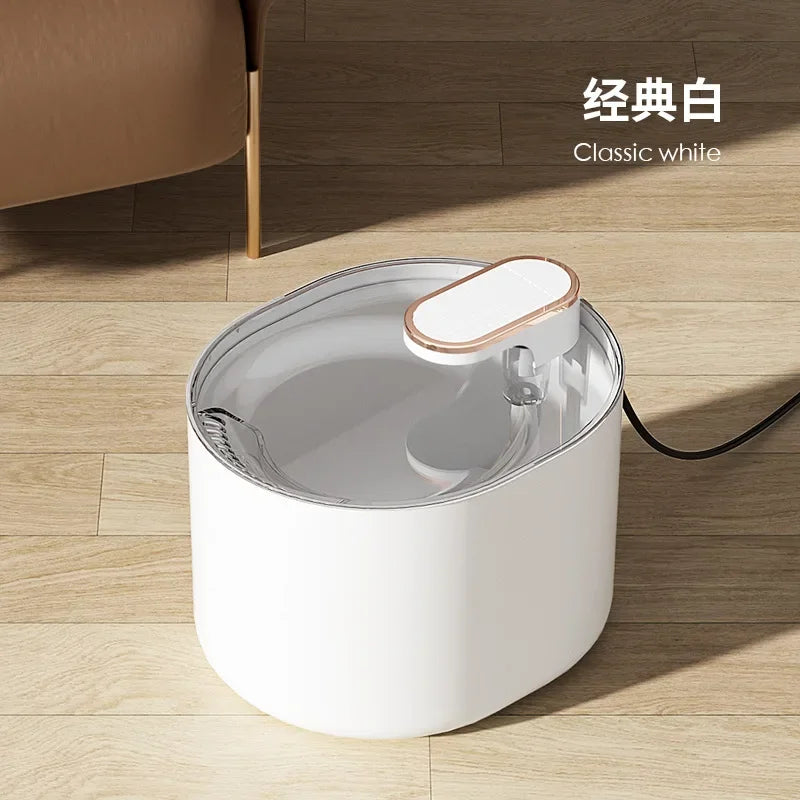 3000Ml Cat Water Fountain Ultra-Quiet Pet Cat Water Dispenser&Burnout Prevention Pump Automatic Cat Drinker Pet Supplies