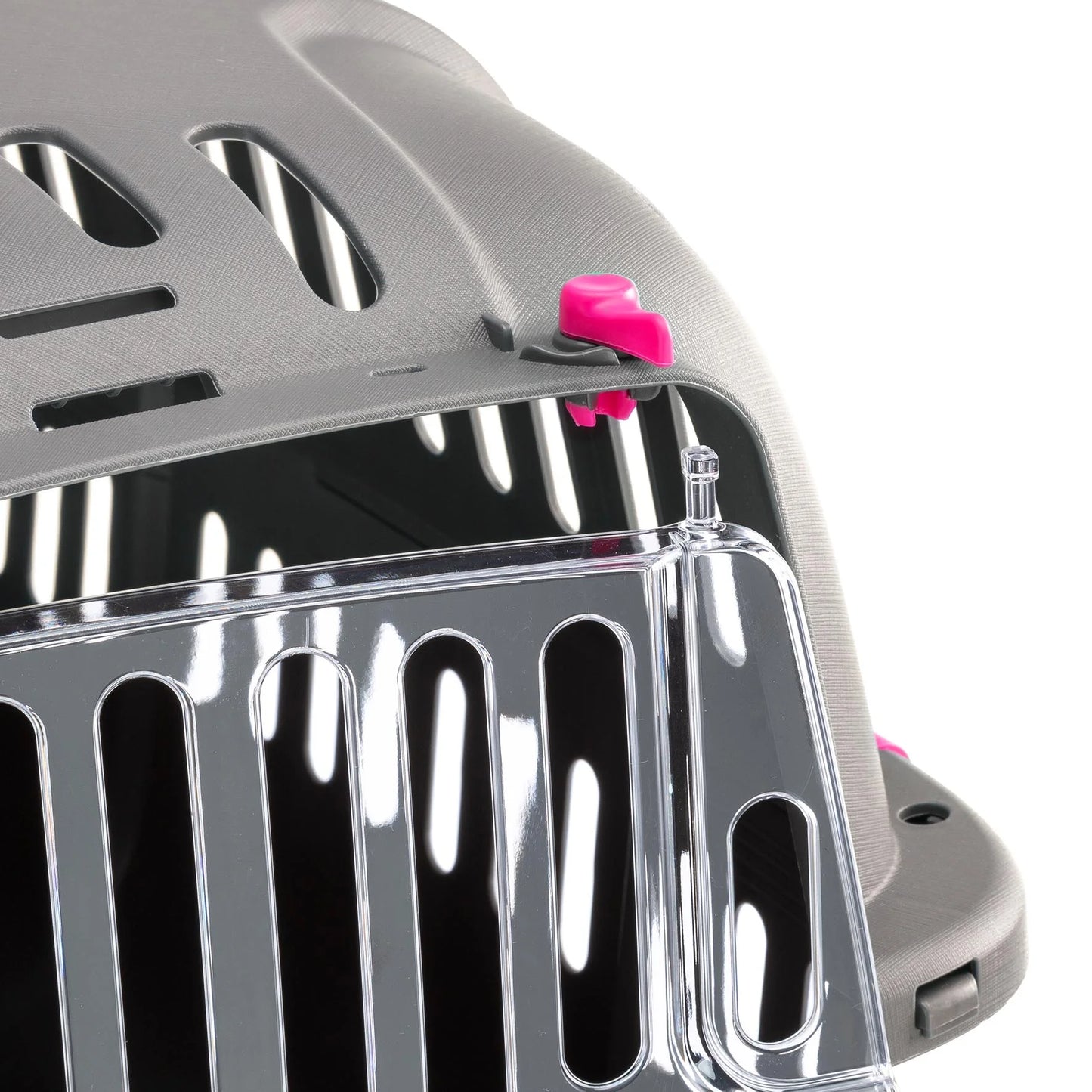 Jet Pet Carrier: Value Dog Carrier Suitable for "XS" Dog Breeds & Small Cats, 22L X 14.5W X 13H , Fuchsia