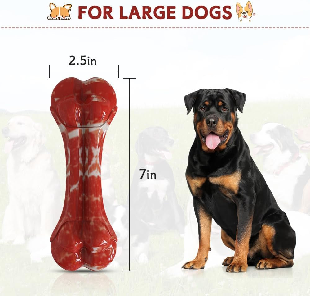 Dog Toys for Aggressive Chewers Large Dogs Indestructible Dog Chew Toys Tough Ny